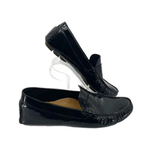 Cole Haan | Shoes | Cole Haan Black Leather Flats Loafers  display picture 1